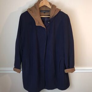 Kristen Blake Hooded Coat 2X